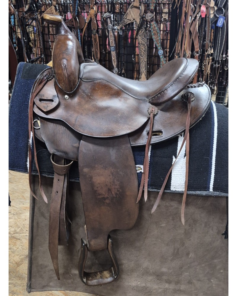 SELLE WESTERN OCCASION EQUITATION AMERICAINE USA CONTINENTAL