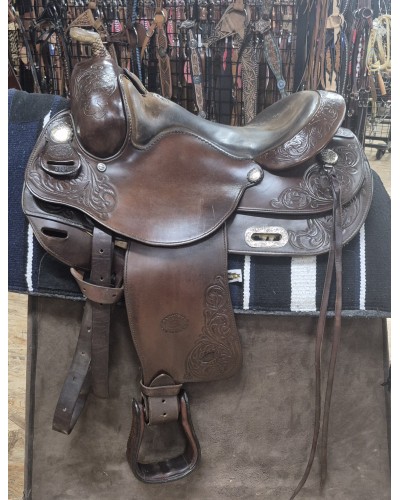SELLE WESTERN OCCASION EQUITATION AMERICAINE USA CONTINENTAL