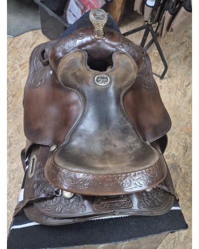 SELLE WESTERN OCCASION EQUITATION AMERICAINE USA CONTINENTAL