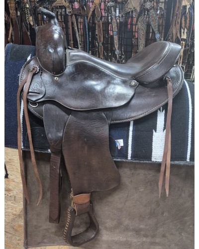 SELLE WESTERN OCCASION EQUITATION AMERICAINE USA CONTINENTAL