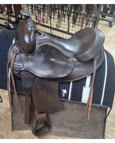 SELLE WESTERN OCCASION EQUITATION AMERICAINE USA CONTINENTAL