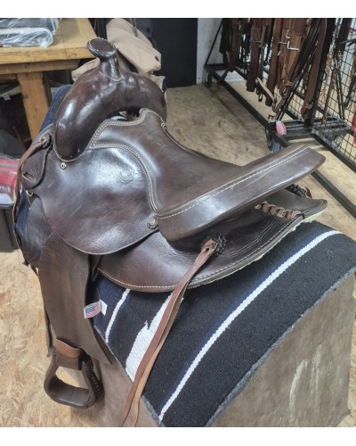 SELLE WESTERN OCCASION EQUITATION AMERICAINE USA CONTINENTAL
