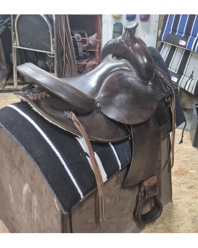 SELLE WESTERN OCCASION EQUITATION AMERICAINE USA CONTINENTAL