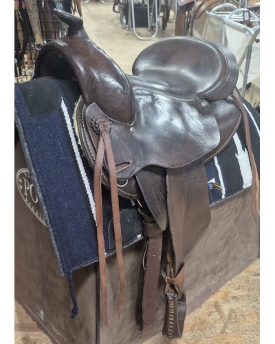 SELLE WESTERN OCCASION EQUITATION AMERICAINE USA CONTINENTAL