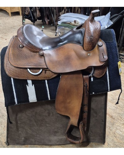 SELLE WESTERN OCCASION EQUITATION AMERICAINE USA CONTINENTAL