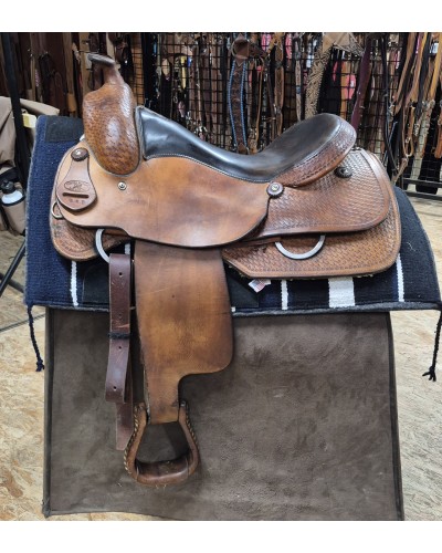 SELLE WESTERN OCCASION EQUITATION AMERICAINE USA CONTINENTAL