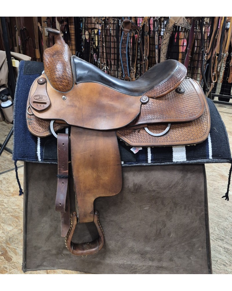 SELLE WESTERN OCCASION EQUITATION AMERICAINE USA CONTINENTAL