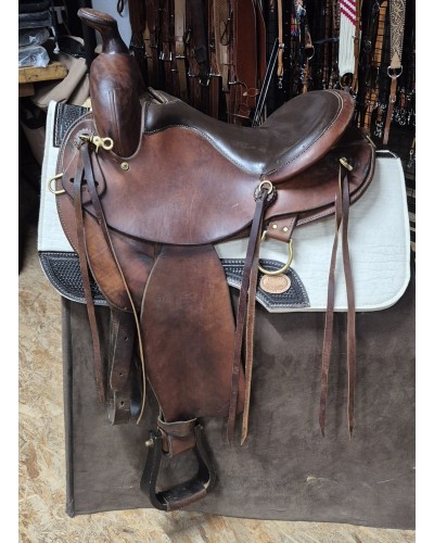 SELLE WESTERN OCCASION EQUITATION AMERICAINE USA CONTINENTAL