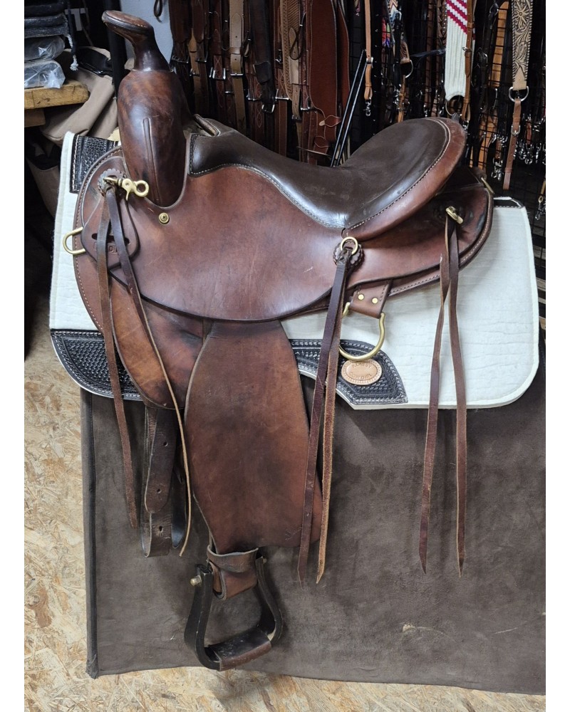 SELLE WESTERN OCCASION EQUITATION AMERICAINE USA CONTINENTAL