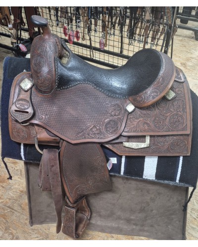 SELLE WESTERN OCCASION EQUITATION AMERICAINE USA CONTINENTAL