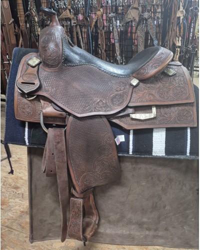 SELLE WESTERN OCCASION EQUITATION AMERICAINE USA CONTINENTAL