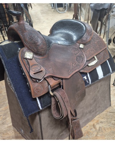 SELLE WESTERN OCCASION EQUITATION AMERICAINE USA CONTINENTAL