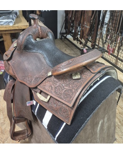 SELLE WESTERN OCCASION EQUITATION AMERICAINE USA CONTINENTAL