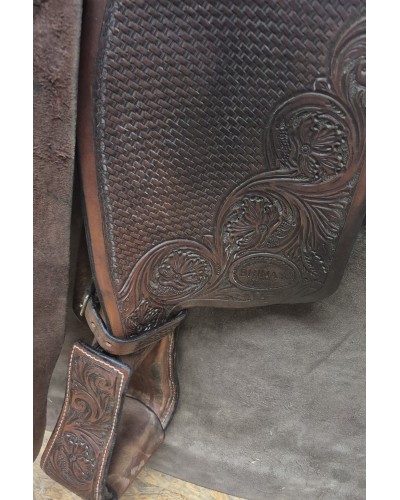 SELLE WESTERN OCCASION EQUITATION AMERICAINE USA CONTINENTAL