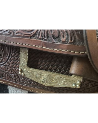 SELLE WESTERN OCCASION EQUITATION AMERICAINE USA CONTINENTAL