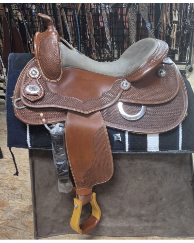 selle équitation western Hwest barrel compétition wade reining roping Pools west coast lakota denver