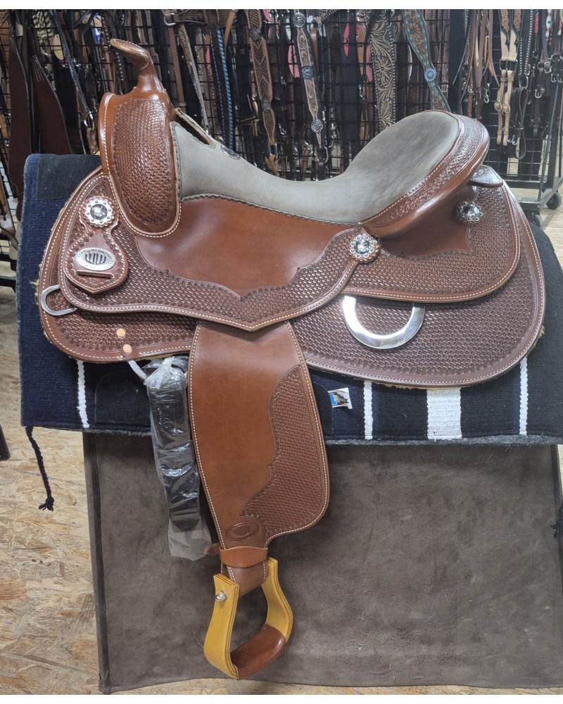 selle équitation western Hwest barrel compétition wade reining roping Pools west coast lakota denver