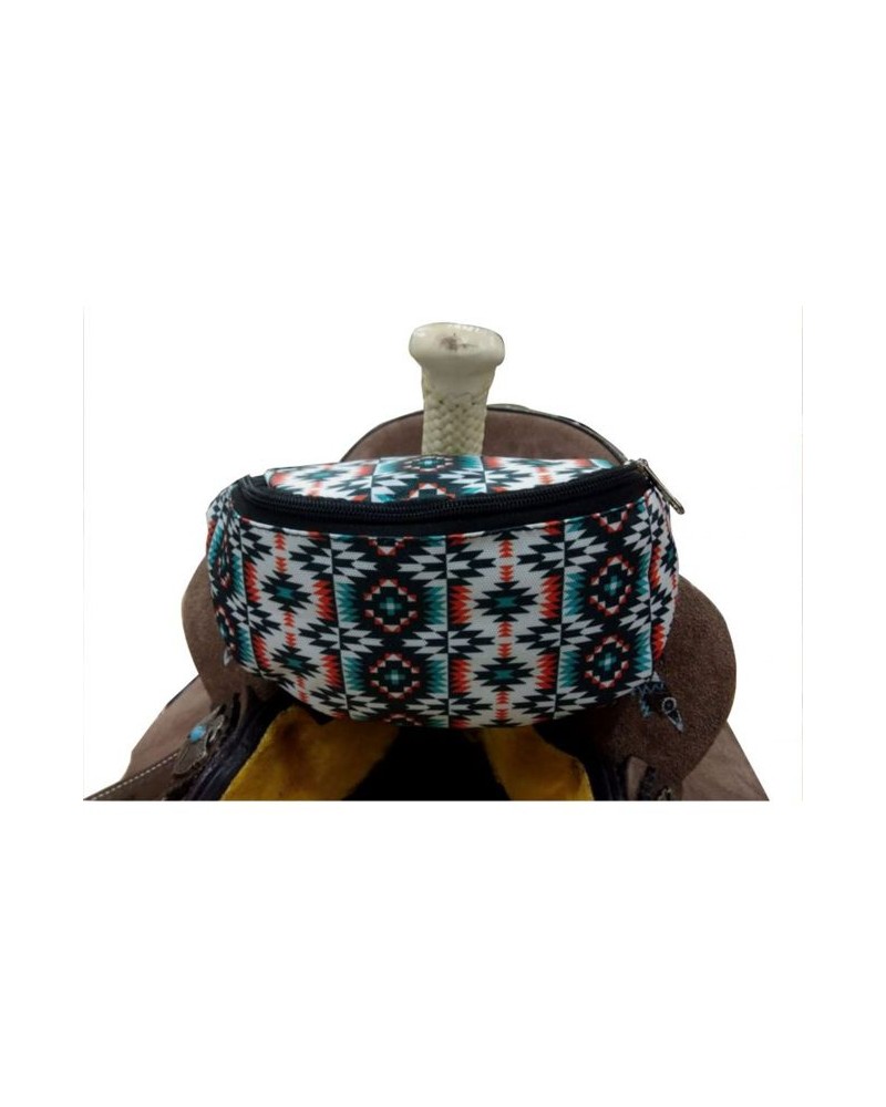 sacoche cuir bagagerie western selle américaine