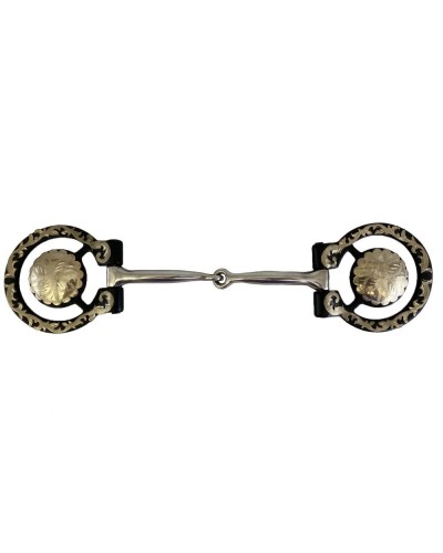 mors correctionnal embouchure western ranch equitation western shank snafle