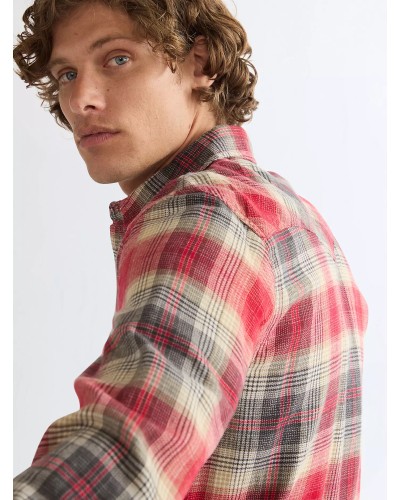CHEMISE WESTERN AMERICAINE WRANGLER JACK DANIELS STARS AND STRIPES