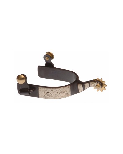 eperon western equitation cheval randonnee pools lanière courroie usa spur straps