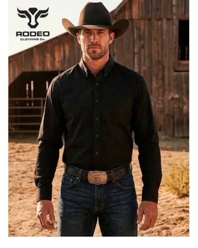 CHEMISE WESTERN AMERICAINE WRANGLER ARIAT STARS AND STRIPES RODEO CLOTHING