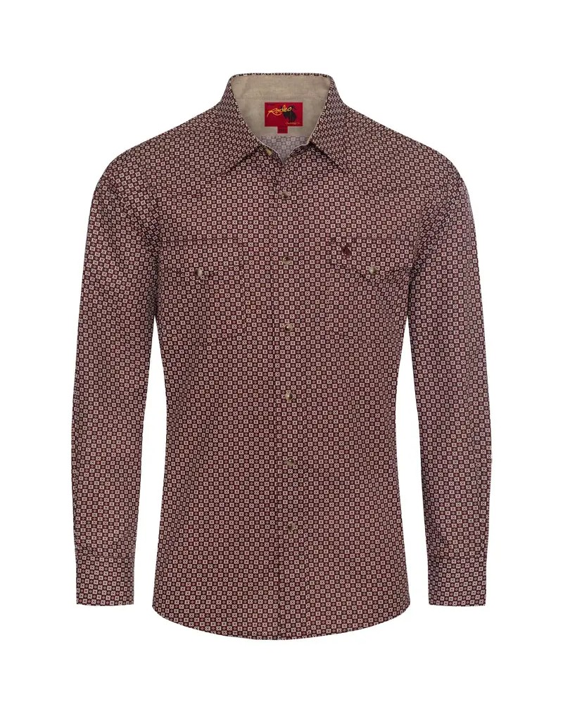 CHEMISE WESTERN AMERICAINE WRANGLER ARIAT STARS AND STRIPES RODEO CLOTHING