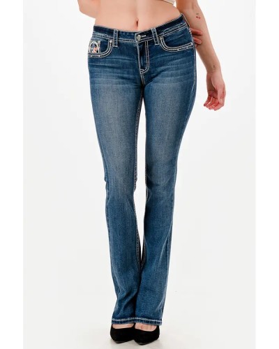 JEANS ARIAT GRACE IN LA CONFORTABLE DURABLE EQUITAION WESTERN