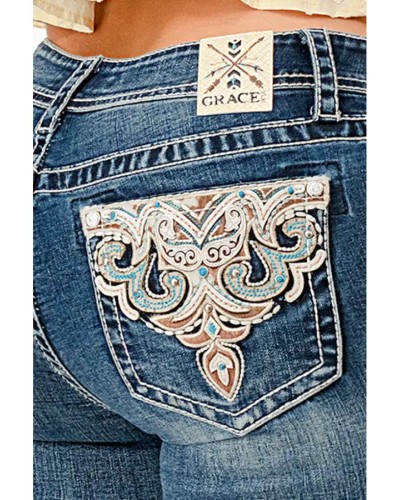 JEANS ARIAT GRACE IN LA CONFORTABLE DURABLE EQUITAION WESTERN