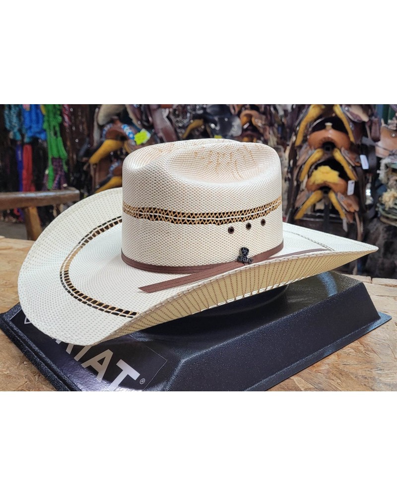 CHAPEAU TOMBSTONE DOUBLE S ARIAT TWISTER SOMHER  WESTERN  QUALITE