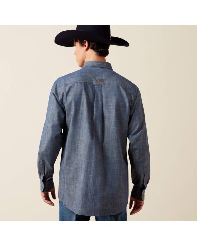 CHEMISE WESTERN AMERICAINE WRANGLER  STARS AND STRIPES ARIAT