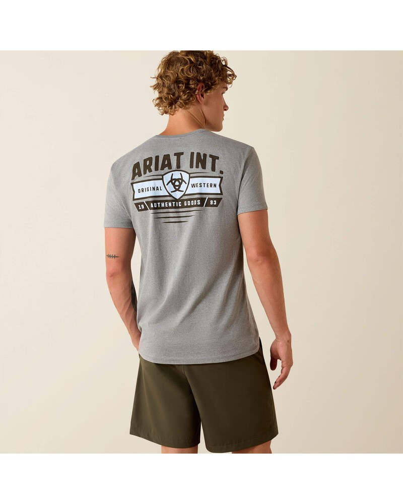 TEE SHIRT CHEMISE WESTERN AMERICAINE WRANGLER ARIAT STARS AND STRIPES