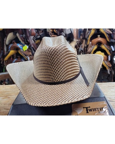 CHAPEAU TOMBSTONE DOUBLE S ARIAT TWISTER SOMHER  WESTERN  QUALITE