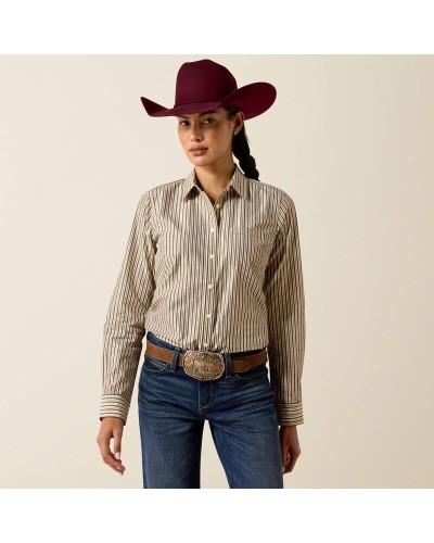 CHEMISE WESTERN AMERICAINE WRANGLER ARIAT STARS AND STRIPES
