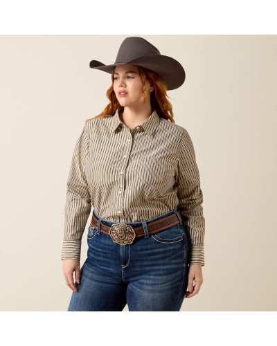 CHEMISE WESTERN AMERICAINE WRANGLER ARIAT STARS AND STRIPES
