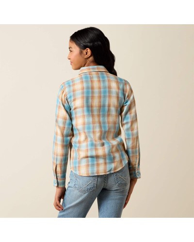 CHEMISE WESTERN AMERICAINE WRANGLER ariat ENFANT STARS AND STRIPES