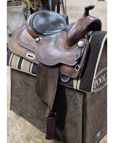 SELLE WESTERN OCCASION EQUITATION AMERICAINE USA CONTINENTAL