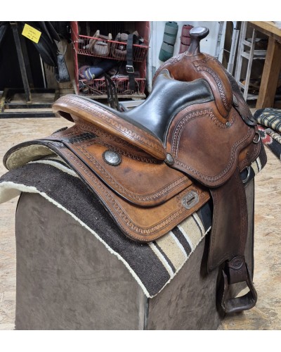 SELLE WESTERN OCCASION EQUITATION AMERICAINE USA CONTINENTAL