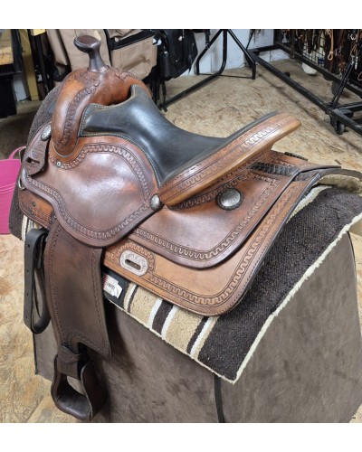 SELLE WESTERN OCCASION EQUITATION AMERICAINE USA CONTINENTAL