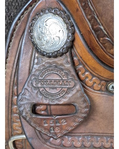 SELLE WESTERN OCCASION EQUITATION AMERICAINE USA CONTINENTAL