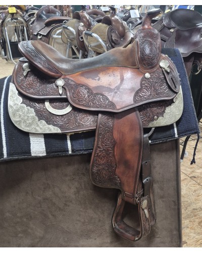 SELLE WESTERN OCCASION EQUITATION AMERICAINE USA CONTINENTAL