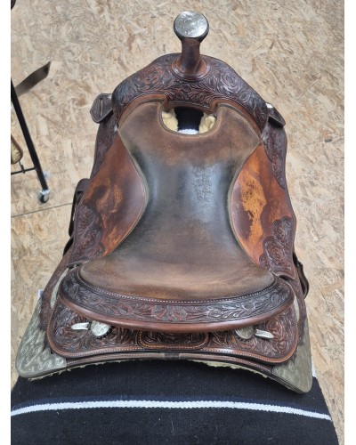 SELLE WESTERN OCCASION EQUITATION AMERICAINE USA CONTINENTAL