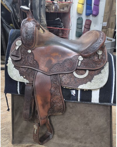 SELLE WESTERN OCCASION EQUITATION AMERICAINE USA CONTINENTAL
