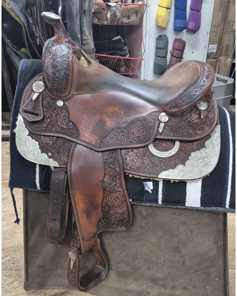 SELLE WESTERN OCCASION EQUITATION AMERICAINE USA CONTINENTAL