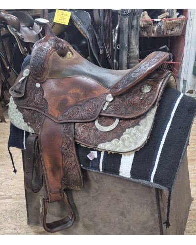 SELLE WESTERN OCCASION EQUITATION AMERICAINE USA CONTINENTAL