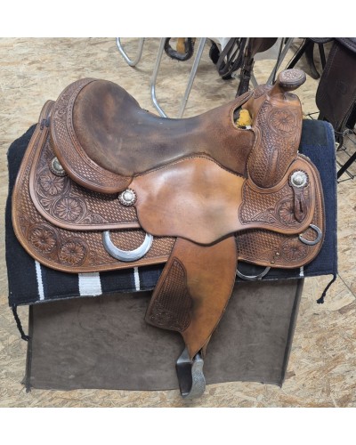 SELLE WESTERN OCCASION EQUITATION AMERICAINE USA CONTINENTAL