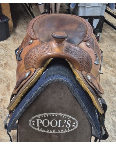 SELLE WESTERN OCCASION EQUITATION AMERICAINE USA CONTINENTAL