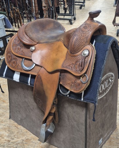 SELLE WESTERN OCCASION EQUITATION AMERICAINE USA CONTINENTAL