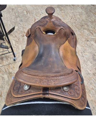 SELLE WESTERN OCCASION EQUITATION AMERICAINE USA CONTINENTAL