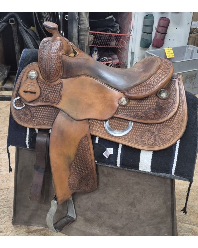 SELLE WESTERN OCCASION EQUITATION AMERICAINE USA CONTINENTAL